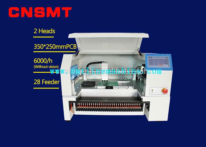 2 Heads Small Table Top Pick And Place Machine Smd Chip Shooter Cnsmt-T528P